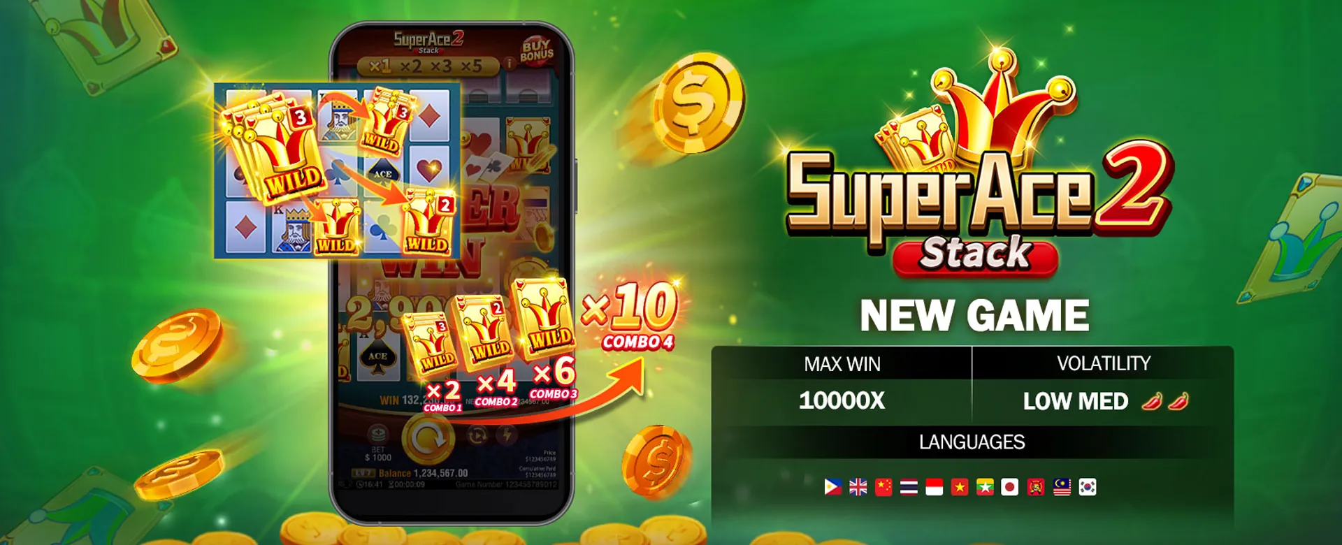 Nustar Game PH Phlaro App Download background with mobile gaming elements